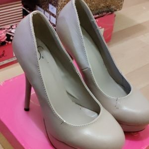 Nude heels